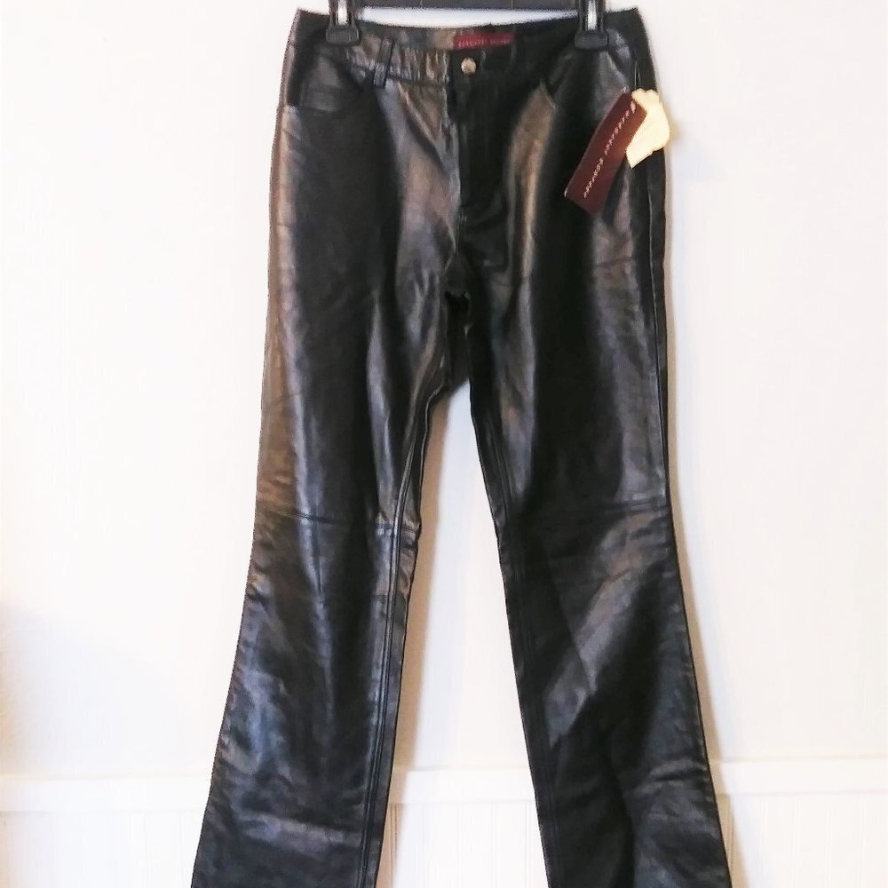 Margaret Godfrey Black Leather